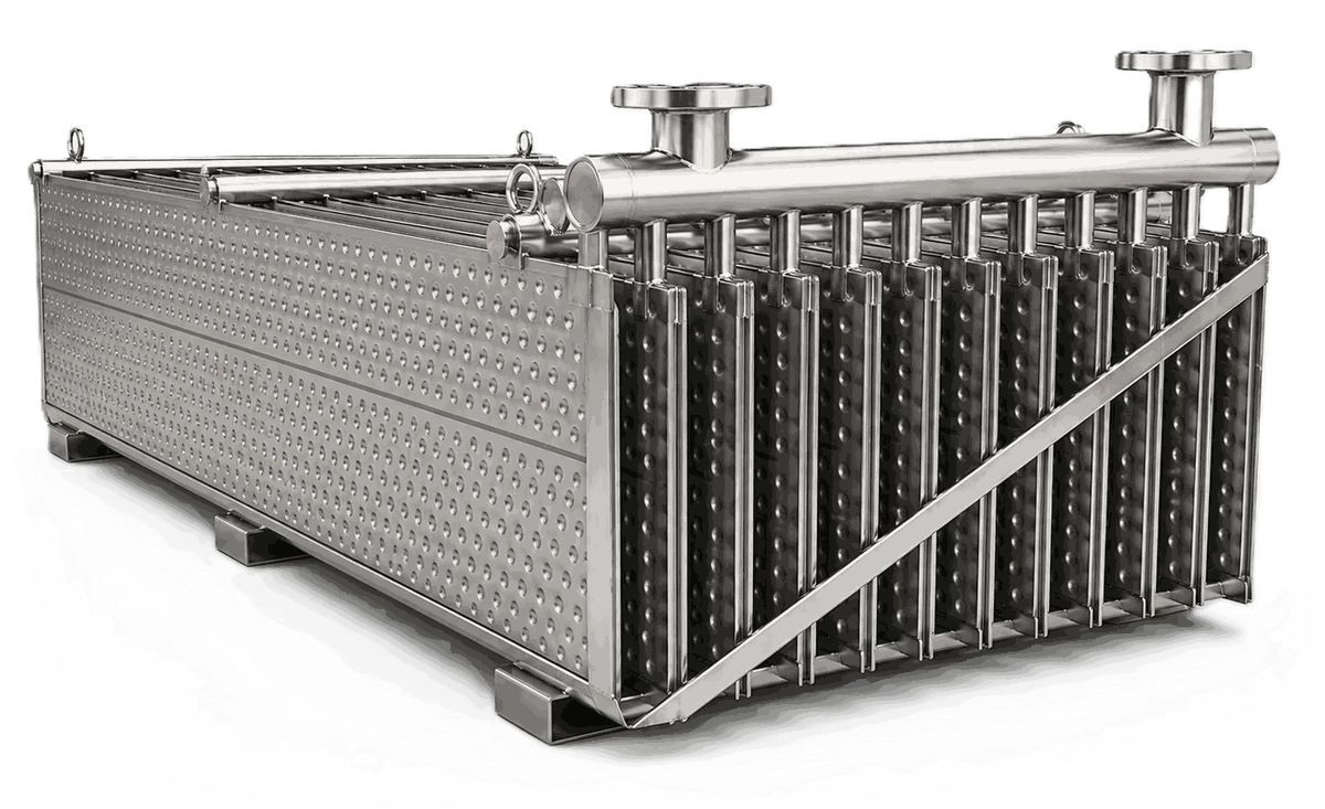 Sanitary Embossed Plate Heat Exchangers